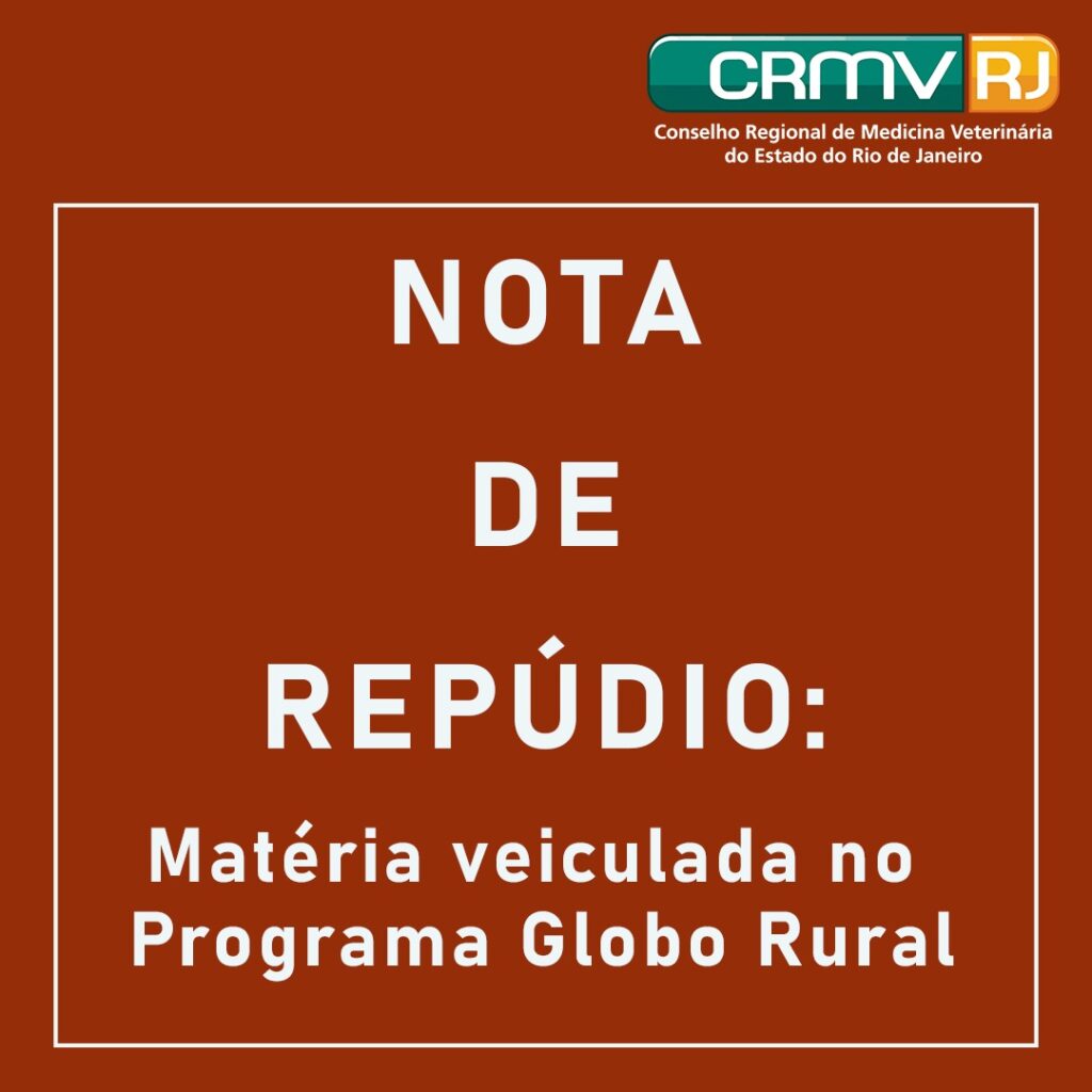 Nota de repúdio: Globo rural