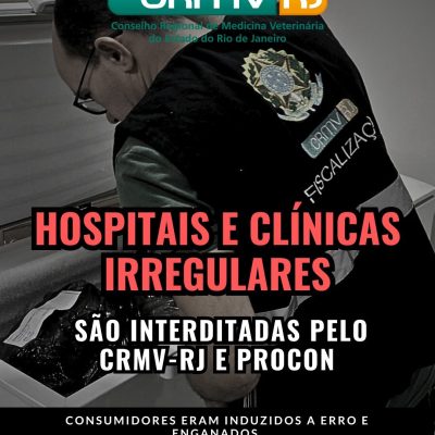 CRMV-RJ e Procon-RJ realizam ação conjunta em estabelecimentos veterinários de Niterói e São Gonçalo